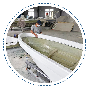 fiberglass boat manufacturing process for fishing boat and panga boat production