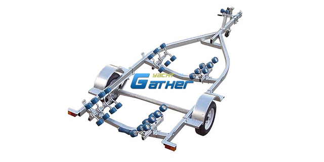 FIBERGLASS/ALUMINUM BOAT TRAILER