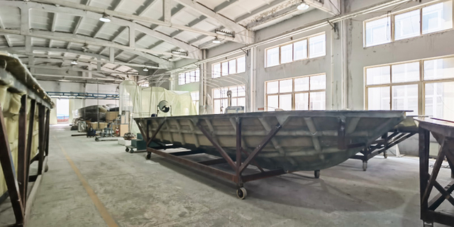 fiberglass boat production line for fishing boat manufacturer