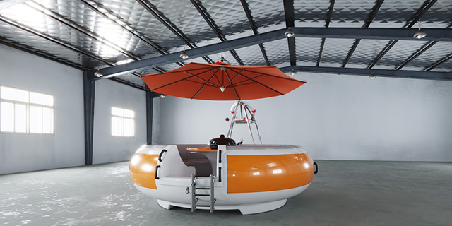 indoor boat showroom for sport boat and leisure boat supplier