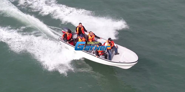 Gather 19ft Fiberglass Panga Boat Single Hull Model Panga 19S 