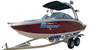 FIBERGLASS/ALUMINUM BOAT TRAILER