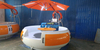 GATHER FIBERGLASS BBQ DONUT BOAT BQ15MINI