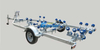 FIBERGLASS/ALUMINUM BOAT TRAILER