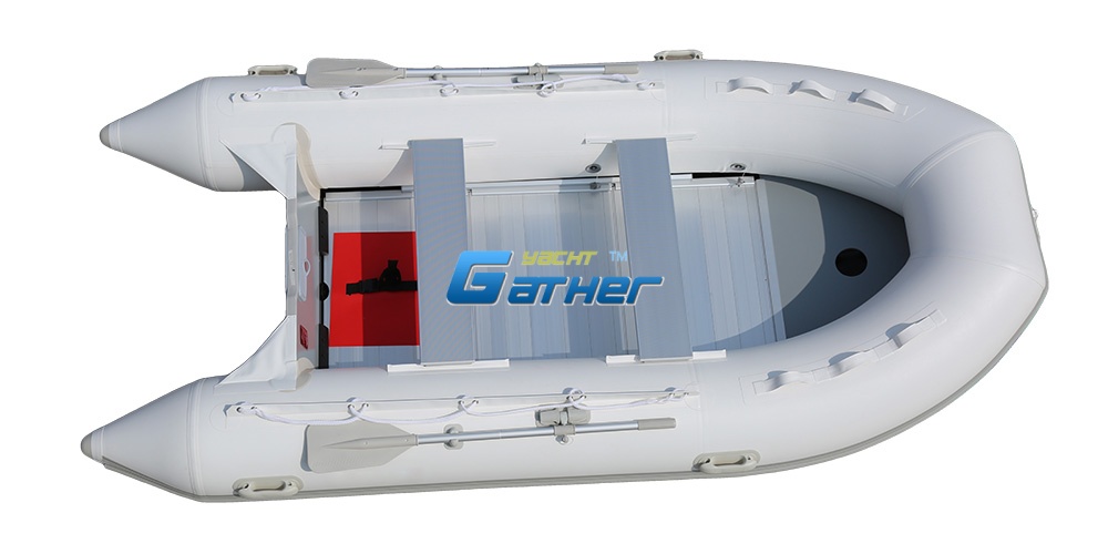 GATHER SOFT INFLATABLE BOAT WITH ALUMINUM FLOOR