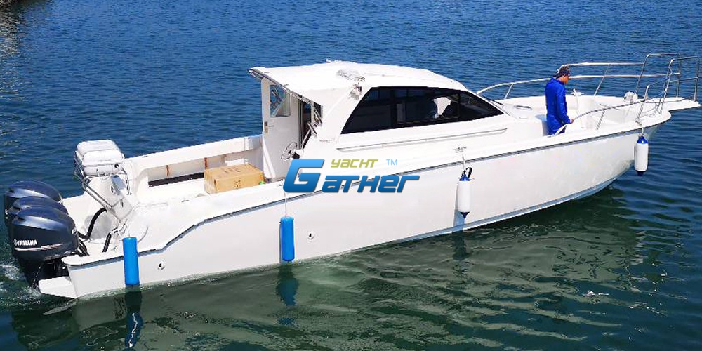 40ft fiberglass fishing boat